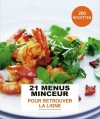 Couverture 21 menus minceur pour retrouver la ligne Editions France Loisirs 2015