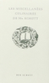 Couverture Les Miscellannées Culinaires de Mr. Schott Editions Allia 2007