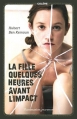Couverture La fille quelques heures avant l'impact Editions Flammarion (Jeunesse) 2016
