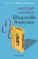 Couverture Rhapsodie française Editions Flammarion (Littérature française) 2016