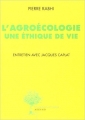 Couverture L'Agroécologie une éthique de vie Editions Actes Sud 2015