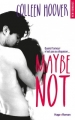 Couverture Maybe not Editions Hugo & Cie (New romance) 2016