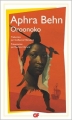 Couverture Oroonoko Editions Flammarion (GF) 2009