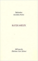Couverture Rater mieux Editions Léo Scheer (M@nuscrits) 2008