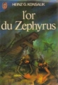 Couverture L'or du zéphyrus Editions J'ai Lu 1978