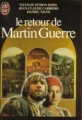 Couverture Le retour de Martin Guerre Editions J'ai Lu 1983