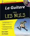 Couverture La guitare pour les nuls Editions First (Pour les nuls) 2005