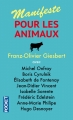 Couverture Manifeste pour les animaux Editions Pocket (Evolution) 2016
