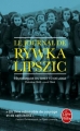 Couverture Le journal de Rywka Lipszyc Editions Le Livre de Poche 2016