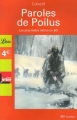 Couverture Paroles de Poilus Editions Librio (BD) 2006