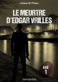 Couverture A&E, tome 1 : Le meurtre d'Edgar Vrilles Editions Nats 2016