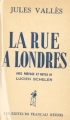 Couverture La rue à Londres Editions Les Éditeurs Français Réunis 1951