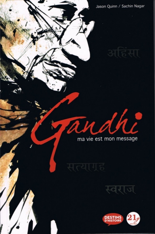 Couverture Gandhi : Ma vie est mon message