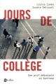 Couverture Jours de collège Editions Bartillat 2014