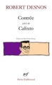 Couverture Contrée suivi de Calixto Editions Gallimard  (Poésie) 2013