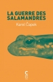 Couverture La Guerre des Salamandres Editions Cambourakis 2012