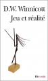 Couverture Jeu et réalité Editions Folio  (Essais) 2002