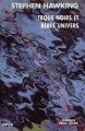 Couverture Trous noirs et bébés univers Editions Odile Jacob 1994