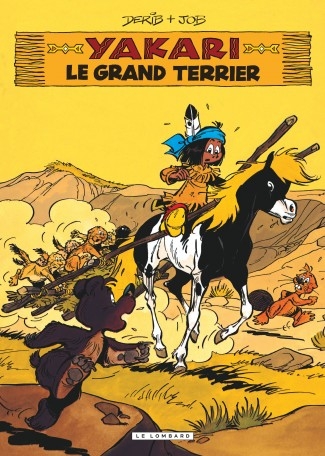 Couverture Yakari, tome 10 : Le grand terrier