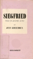 Couverture Siegfried Editions Grasset 1963