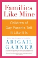 Couverture Families like mine, Children of gay parents tell it like it is Editions HarperCollins 2005