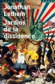 Couverture Jardins de la dissidence Editions de l'Olivier 2016
