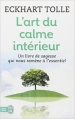 Couverture L'art du calme intérieur Editions J'ai Lu (Bien-être) 2011