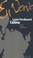 Couverture En Verve : Louis-Ferdinand Céline Editions Pierre Horay 2011