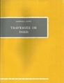 Couverture Traversée de Paris (nouvelles) Editions Autoédité 1957