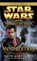 Couverture Star Wars (Légendes) : The Old Republic, tome 4 : Annihilation Editions Del Rey Books 2012