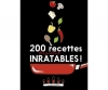 Couverture 200 recettes rapides et inratables ! Editions Larousse (Cuisine) 2016