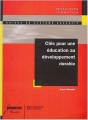 Couverture Clés pour une éducation au développement durable Editions Hachette 2004