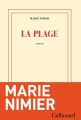Couverture La plage Editions Gallimard  (Blanche) 2016