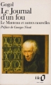 Couverture Le Journal d'un fou, Le manteau et autres nouvelles Editions Folio  1992