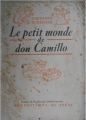 Couverture Le petit monde de Don Camillo Editions Seuil 1952