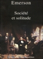 Couverture Société et solitude Editions Payot 1870