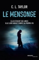 Couverture Le mensonge Editions Marabout (Thriller) 2016