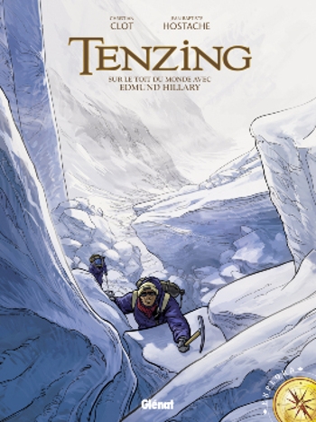 Couverture Tenzing : Sur le toit du monde avec Edmund Hillary