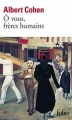 Couverture Ô vous, frères humains Editions Folio  2016