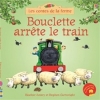 Couverture Les contes de la ferme, tome 04 : Bouclette arrête le train Editions Usborne 2016