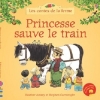 Couverture Les contes de la ferme, tome 05 : Princesse sauve le train Editions Usborne 2016