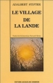 Couverture Le village de la lande Editions Jacqueline Chambon 1994