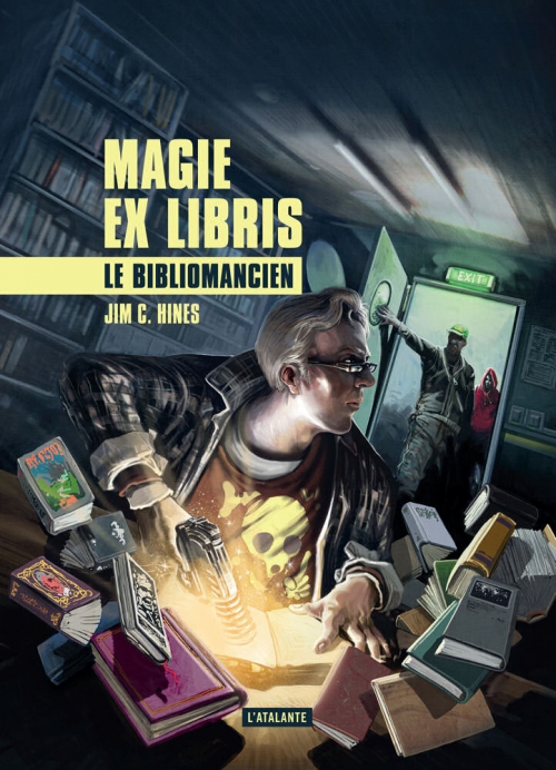 Couverture Magie Ex Libris, tome 1 : Le Bibliomancien