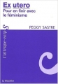 Couverture Ex Utero - Pour en finir avec le féminisme Editions La Musardine (L'attrape-corps) 2009