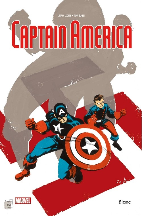 Couverture Captain America : Blanc