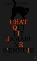 Couverture Chat qui lit jamais ne s'enuie Editions Thierry Magnier 2014