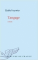 Couverture Tangage Editions Mercure de France (Bleue) 2014