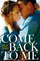 Couverture Come back to me Editions Macmillan 2014