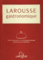 Couverture Larousse gastronomique Editions Larousse 1998