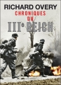 Couverture Chroniques du IIIe Reich Editions Ixelles  2012